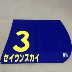 は*す様 アグネスタキオン　皐月賞　レプリカゼッケン アグネスタキオン 皐月賞 レプリカゼッケン - メルカリ