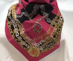 CELINE セリーヌチェーン柄　大判ハンカチ