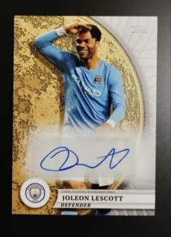 topps ジョリオン・レスコット 直筆サイン auto マンC