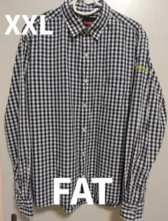FAT 長袖ギンガムチェックシャツのサムネイル