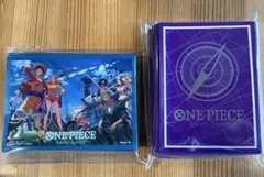 【未開封】ONE PIECEカードゲーム リミテッドカードスリーブ 2点セット