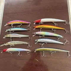 シーバス ミノー ルアー まとめ売り 10本セットのサムネイル