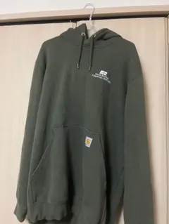 オリーブグリーン フード付きパーカー Carhartt