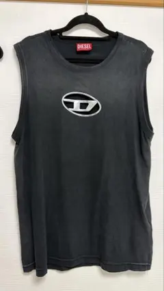 DIESEL ノースリーブトップ・ブラック 2026年最新】DIESEL カラー：ブラック系 メンズ タンクトップ