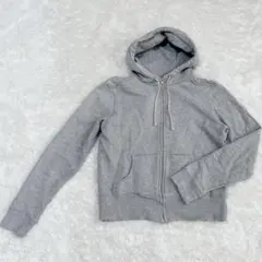 NATURAL BEAUTY BASIC フードパーカー Mグレー【A0033】のサムネイル