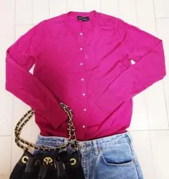 ★green label★超美品★パールボタン★