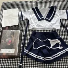 撮影開封のみ未着用 セーラー服ランジェリー3点セットのサムネイル
