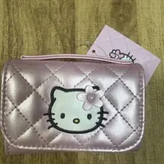 サンリオ ハローキティ ウォレット形コインパース（ミニチュアキルト） ピンク