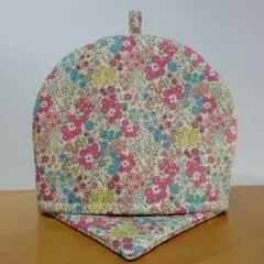 ティーコゼー＆ティーポットマット《ハンドメイド》スウィートフラワー (P)