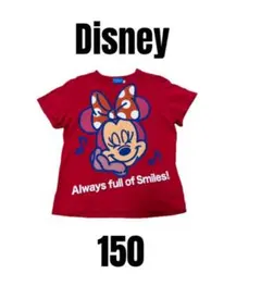 【Disney ディズニー】美品　ミニーマウス　半袖Tシャツ　キッズ　150