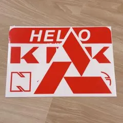 NEWS KMK ファミクラ盤 特大ステッカー 新品未使用
