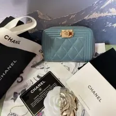 美品☆CHANEL☆ボーイ☆コインケース☆カードケース☆