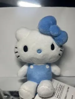 ハローキティ マスコット カラフルVer.ブルー　青　ユーホーキッチャ