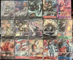 ワンピースカード　パラレル　まとめ売り　15枚
