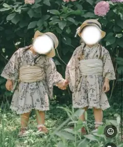 ひよこ商店　ベビー浴衣　90サイズ