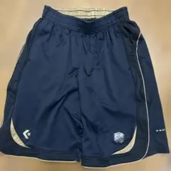 バスケットボールパンツ 黒 コンバース
