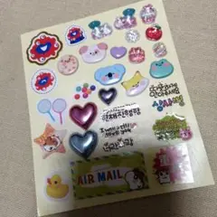 シール交換 キャラクターグッズ