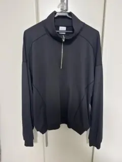 LB.01/フレンチテリーハーフジッププルオーバー チャコール