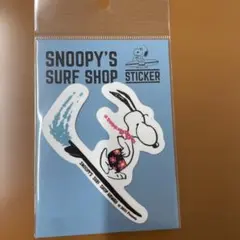 スヌーピーサーフショップ　ステッカー