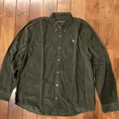 DD39138 Abecrombie&Fitch コーデュロイ シャツ XXL