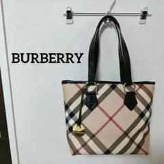 BURBERRY バーバリー　ノバチェック柄　トートバッグ