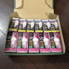 LED電球 E17口金 40形相当 電球色 11個
