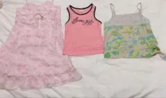 子供服女の子 サイズ120㎝の服3点セット『mezzo piano』『BeBe』