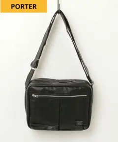 PORTER ブラック フリースタイル　ショルダーバッグ　美品
