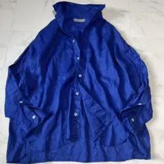 maison de mer メゾンドメール リネン ワイド 長袖シャツ 麻 鎌倉 