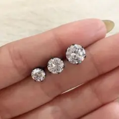 530/医学用ステンレス☆1ポイントピアス！ブラック