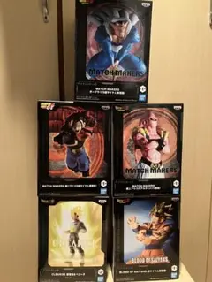 ドラゴンボール フィギュア 5体セット MATCH MAKERS等のサムネイル