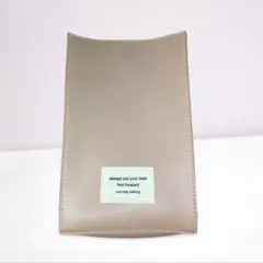 ピンク スマホショルダーバッグ 英字プリント 長ストラップ レディース