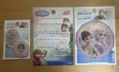 アナと雪の女王　2way ワッペン　ネームラベル　入園準備　レッスンバッグに