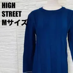 HIGH STREET ハイストリート(M)ニット クルーネック カットソーのサムネイル