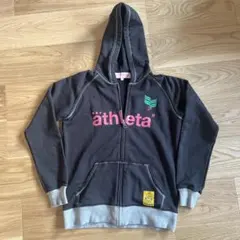 athleta フード付きジャージ 黒