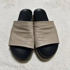 FABIO RUSCONIフラットフォームサンダル 厚底23.0-23.5cm