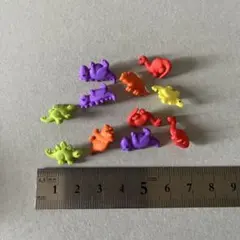 恐竜デザイン　足つきボタン