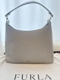 FURLA ワンハンドル ショルダーバッグ ライトグレーのサムネイル