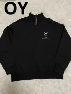 OY ハーフジップ　スウェット 2020 AW ブラック
