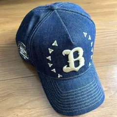 【新品】NEW ERA デニムキャップ オリックスバファローズ 宮崎キャンプ限定のサムネイル