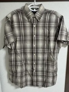 POLOSPORTRalphLauren半袖チェックシャツL 90sボタンダウン