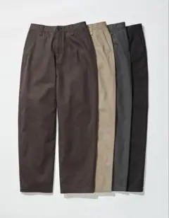 【新品】UNIQLO U ワイドフィットチノパンツ