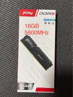 新品未開封 KINGSTON FURY DDR5 16GB 5600MHz