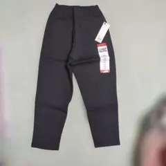 GU ストレッチ CHEF PANTS 130サイズ 黒