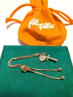 ✦Folli Follie✦ブレスレット S925 ピンクゴールドプレーテッド