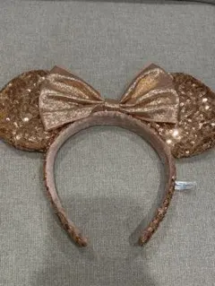 ディズニー　ミニースパンコールカチューシャ