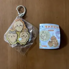 映画ちいかわ　ラメアクリルキーホルダー 日焼けトリオ　ちいかわ うさぎ ハチワレ