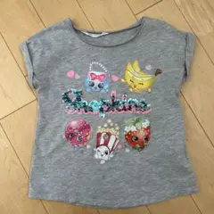 shopkins スパンコール　tシャツ 120