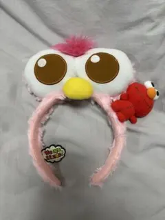 エルモ付きモッピーカチューシャ ユニバカチューシャ usjカチューシャ