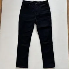 UNIQLO　ユニクロ　ウルトラストレッチヒートテック　ストレート　ブラック